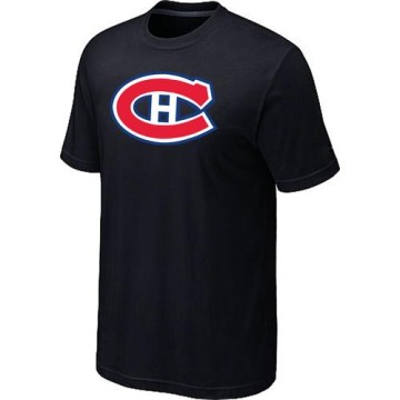 Men's Montreal Canadiens Big & Tall Logo T-Shirt - - Black