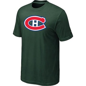 Men's Montreal Canadiens Big & Tall Logo T-Shirt - Dark - Green