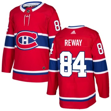 Authentic Adidas Men's Martin Reway Montreal Canadiens Home Jersey - Red