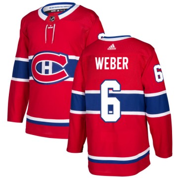 Authentic Adidas Men's Shea Weber Montreal Canadiens Jersey - Red