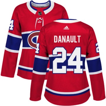 Authentic Adidas Women's Phillip Danault Montreal Canadiens Home Jersey - Red