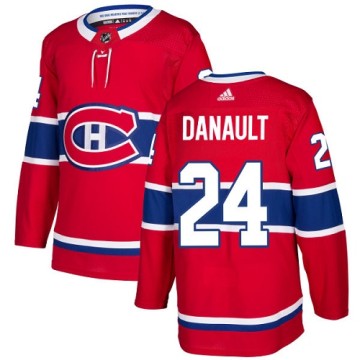Authentic Adidas Youth Phillip Danault Montreal Canadiens Home Jersey - Red