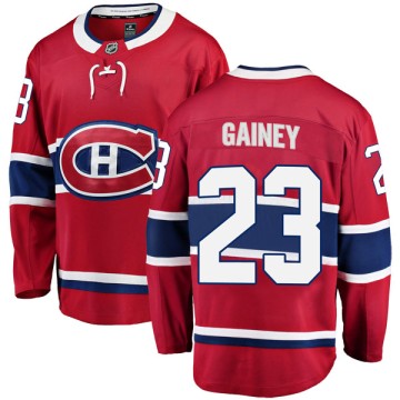 Breakaway Fanatics Branded Men's Bob Gainey Montreal Canadiens Home Jersey - Red