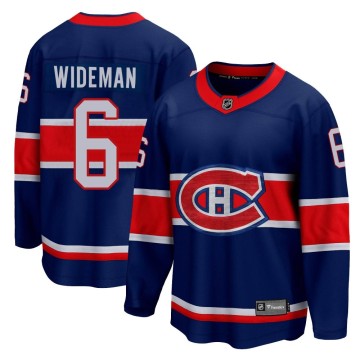Breakaway Fanatics Branded Men's Chris Wideman Montreal Canadiens 2020/21 Special Edition Jersey - Blue
