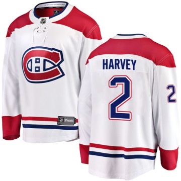 Breakaway Fanatics Branded Men's Doug Harvey Montreal Canadiens Away Jersey - White