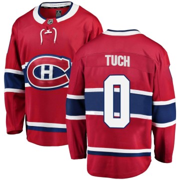 Breakaway Fanatics Branded Men's Luke Tuch Montreal Canadiens Home Jersey - Red