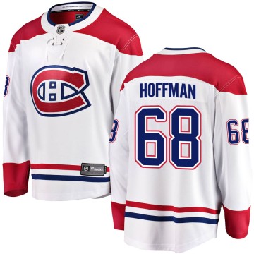 Breakaway Fanatics Branded Men's Mike Hoffman Montreal Canadiens Away Jersey - White