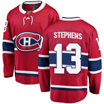 Breakaway Fanatics Branded Men's Mitchell Stephens Montreal Canadiens Home Jersey - Red