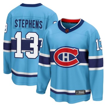 Breakaway Fanatics Branded Men's Mitchell Stephens Montreal Canadiens Special Edition 2.0 Jersey - Light Blue