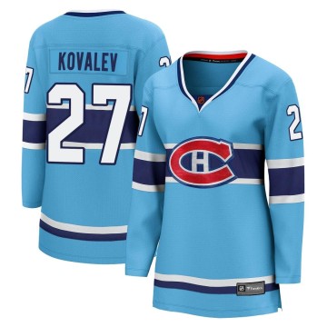 Breakaway Fanatics Branded Women's Alexei Kovalev Montreal Canadiens Special Edition 2.0 Jersey - Light Blue