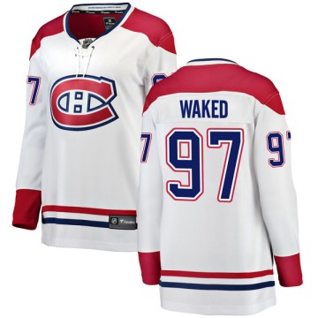 Breakaway Fanatics Branded Women's Antoine Waked Montreal Canadiens Away Jersey - White