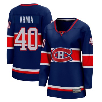 Breakaway Fanatics Branded Women's Joel Armia Montreal Canadiens 2020/21 Special Edition Jersey - Blue