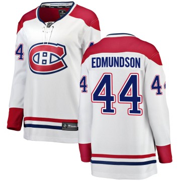 Breakaway Fanatics Branded Women's Joel Edmundson Montreal Canadiens Away Jersey - White