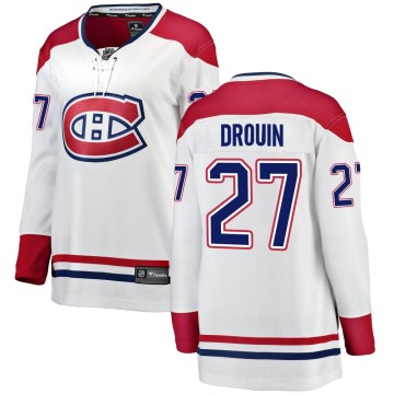 Breakaway Fanatics Branded Women's Jonathan Drouin Montreal Canadiens Away Jersey - White