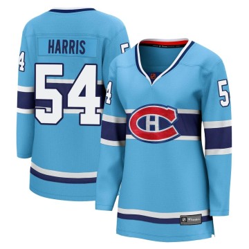 Breakaway Fanatics Branded Women's Jordan Harris Montreal Canadiens Special Edition 2.0 Jersey - Light Blue