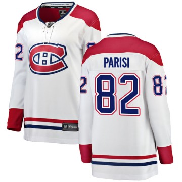 Breakaway Fanatics Branded Women's Thomas Parisi Montreal Canadiens Away Jersey - White
