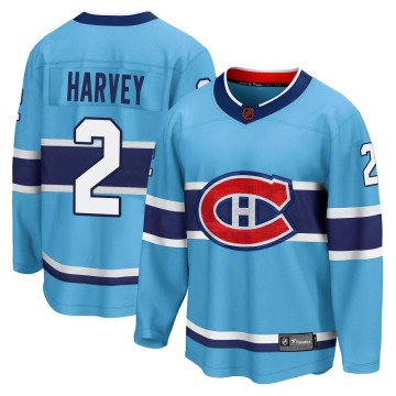 Breakaway Fanatics Branded Youth Doug Harvey Montreal Canadiens Special Edition 2.0 Jersey - Light Blue