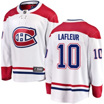 Breakaway Fanatics Branded Youth Guy Lafleur Montreal Canadiens Away Jersey - White