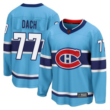 Breakaway Fanatics Branded Youth Kirby Dach Montreal Canadiens Special Edition 2.0 Jersey - Light Blue