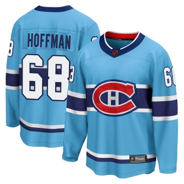 Breakaway Fanatics Branded Youth Mike Hoffman Montreal Canadiens Special Edition 2.0 Jersey - Light Blue