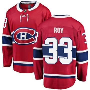 Breakaway Fanatics Branded Youth Patrick Roy Montreal Canadiens Home Jersey - Red